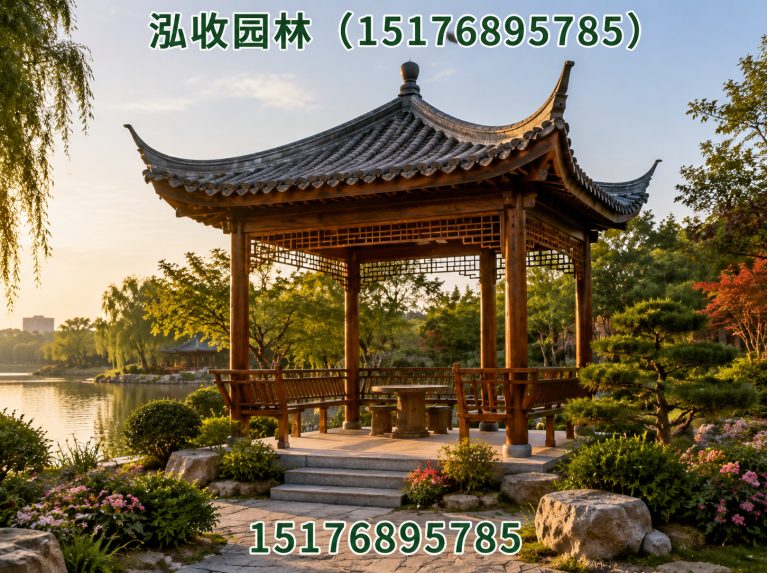 襄阳京津冀防腐木工程展示图
